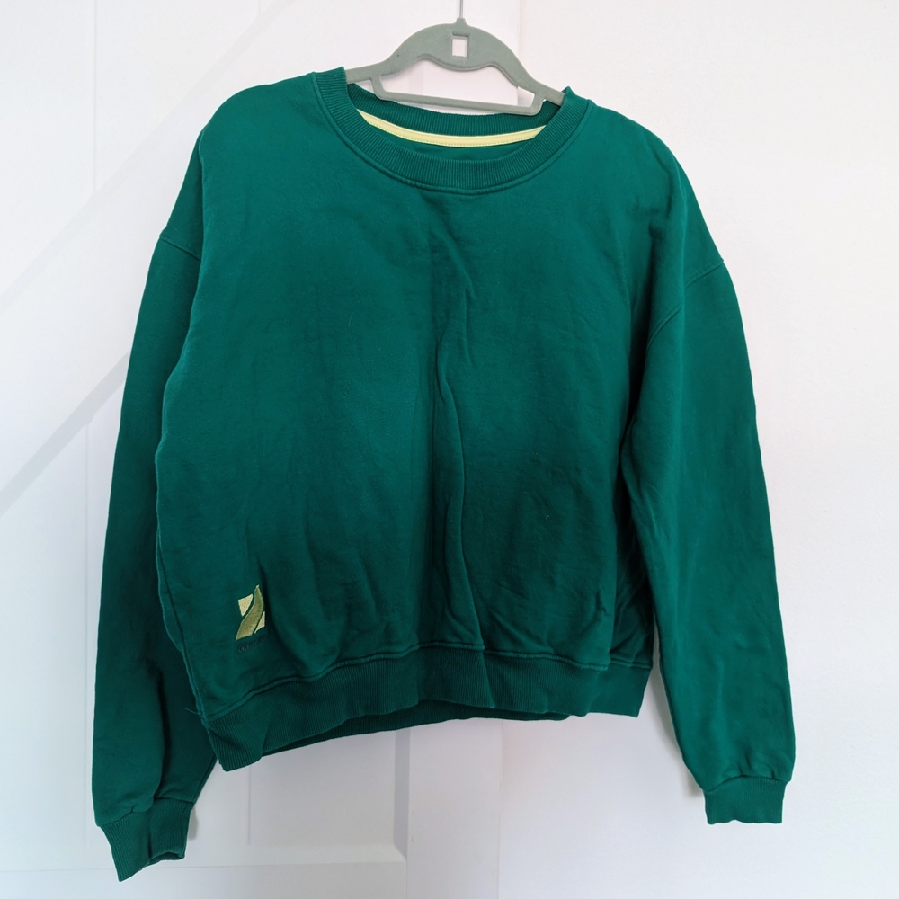Green 'Happiest on the Court' Sweatshirt - Picture 3 of 4
